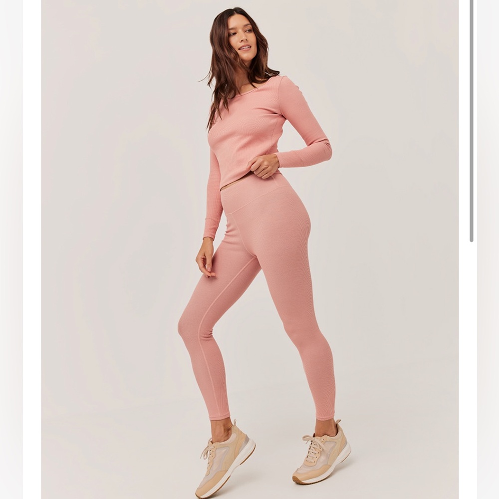 Pact Ribbed High Waist Legging - Picture 7 of 15